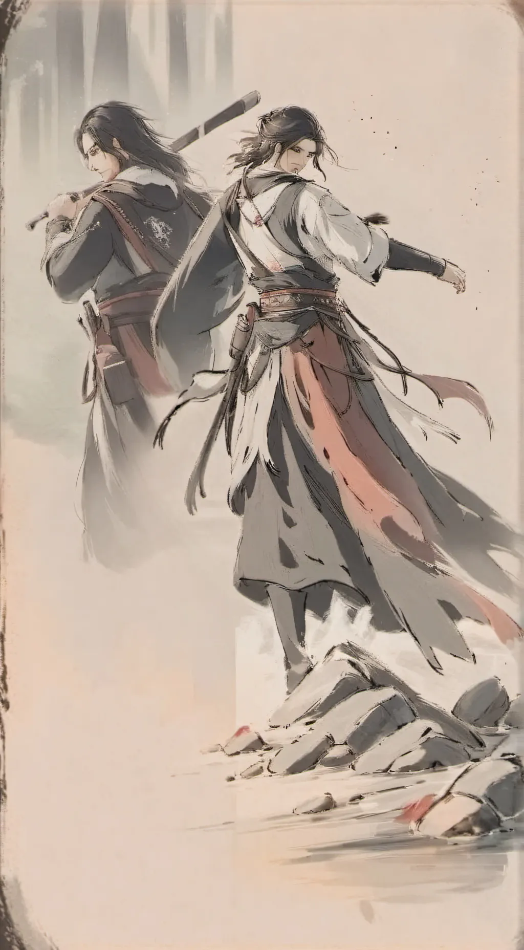 ai character: alam  background