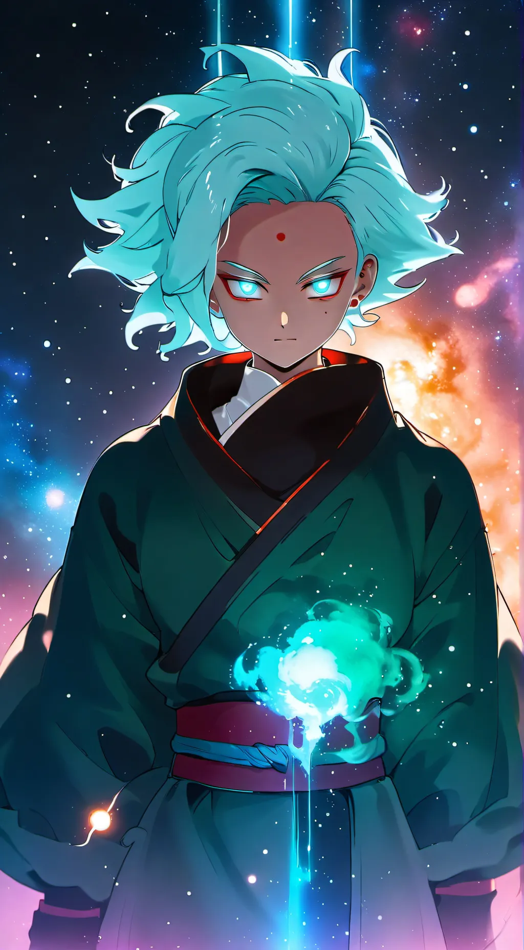 ai character: Female Zamasu  background