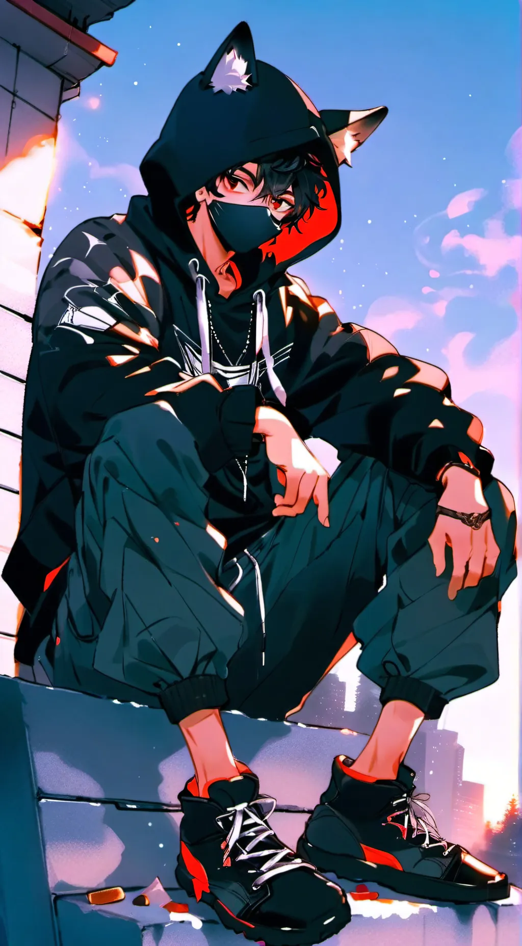 ai character: Xero Kiyoshi (B)  background