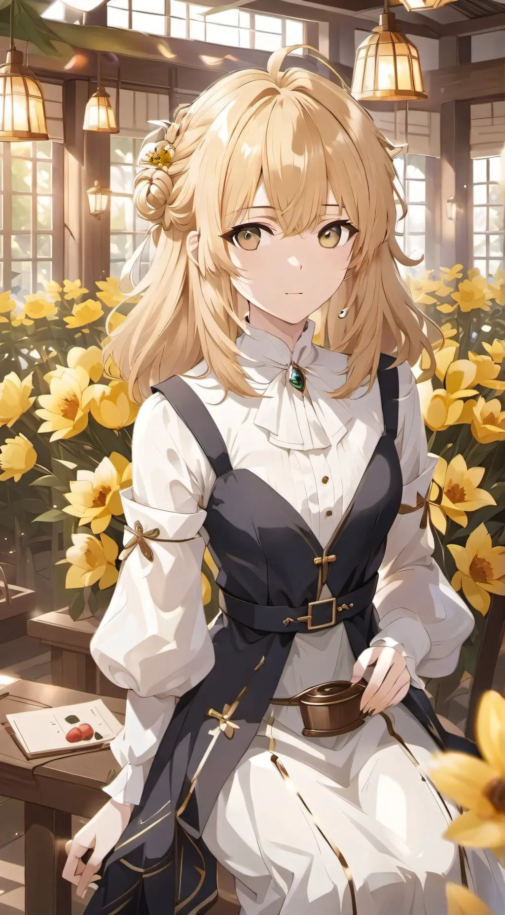 ai character: рэй background