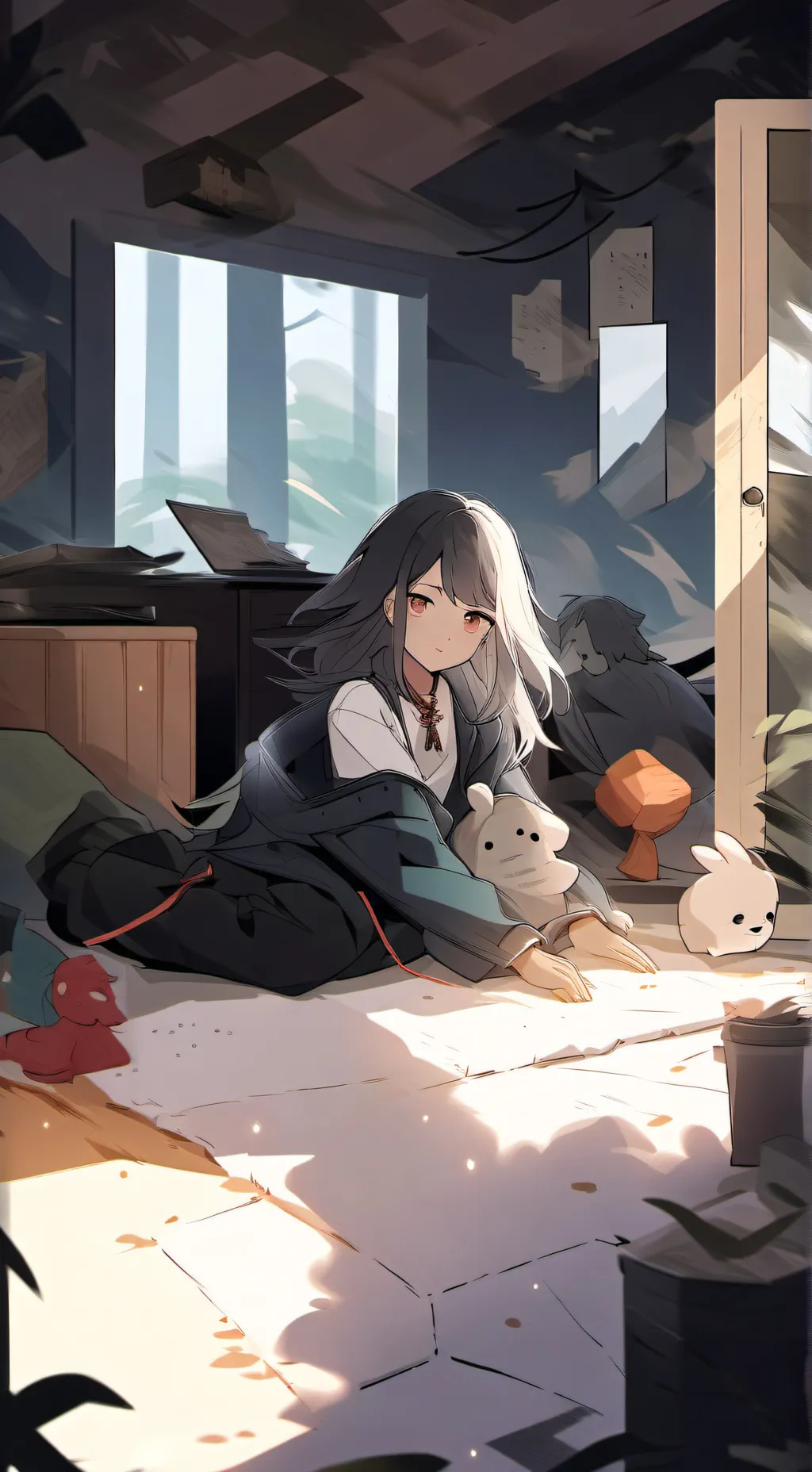 ai character: lilly background