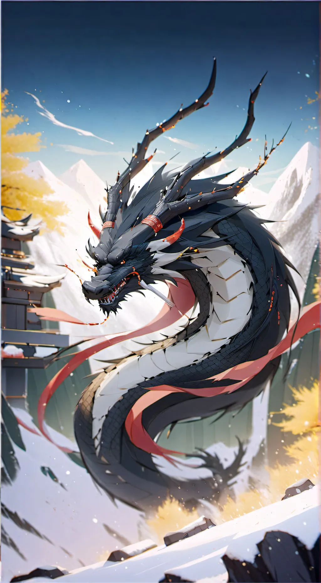 ai character: sky background