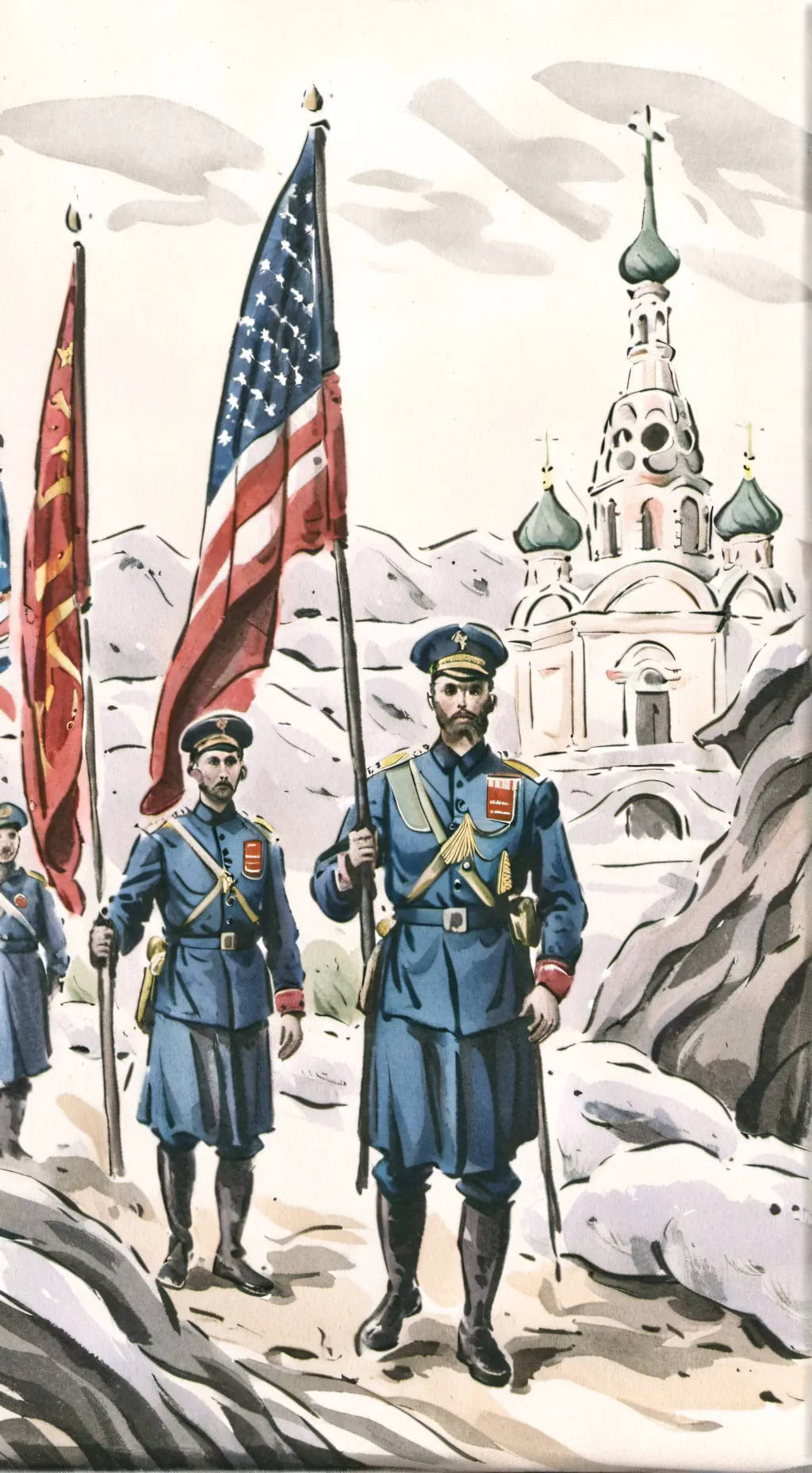 ai character: ussr background