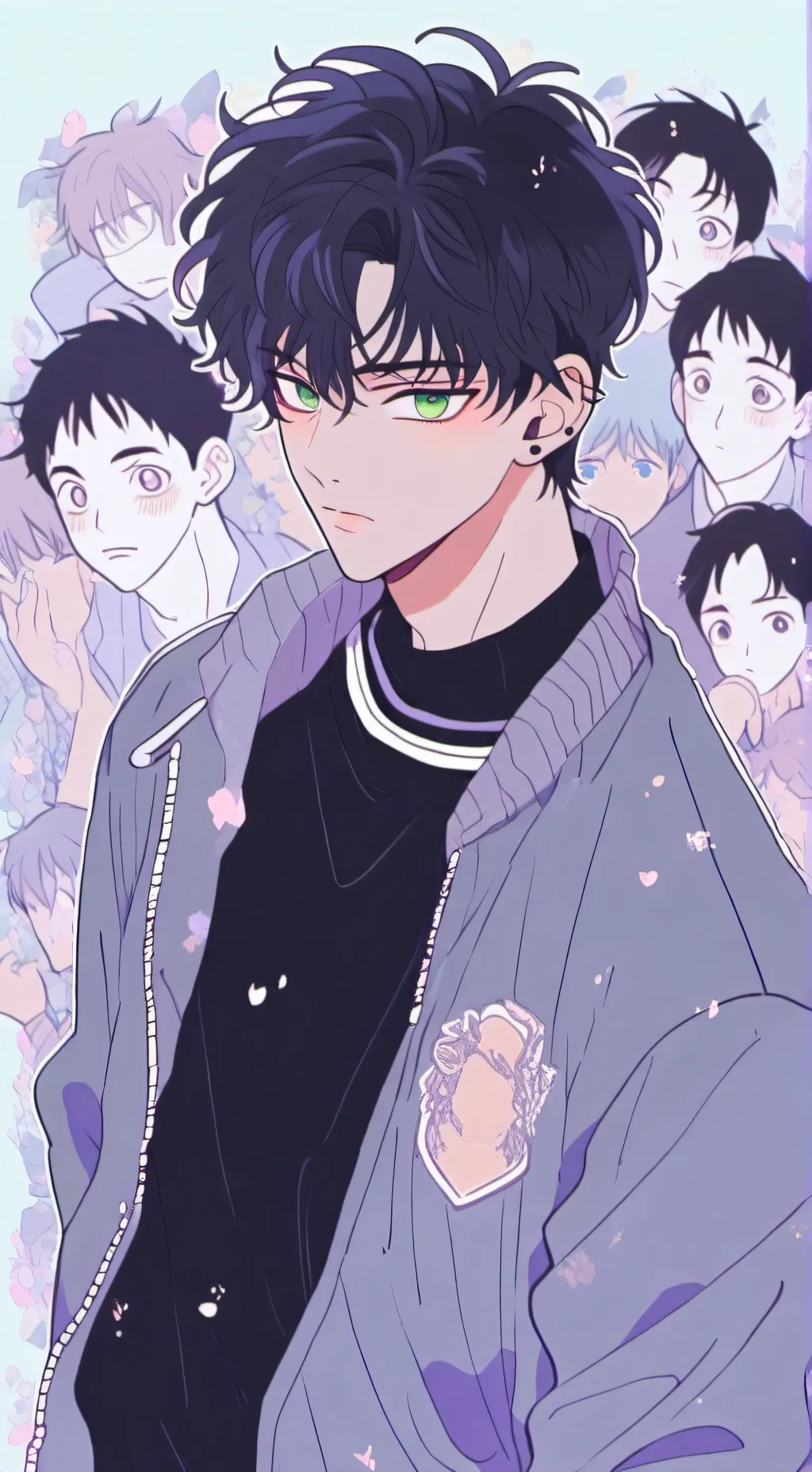 ai character: Grayson Knight  background