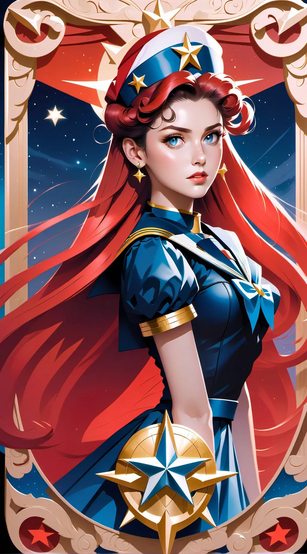 ai character: es la nueba sailor background