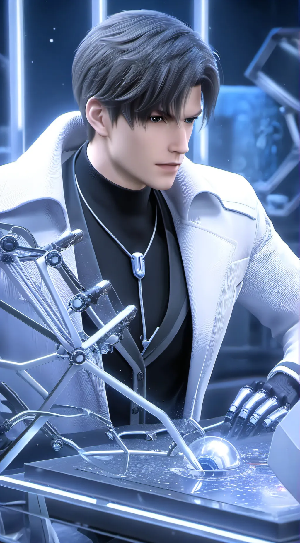 ai character: ~Dr.Lucien~ background