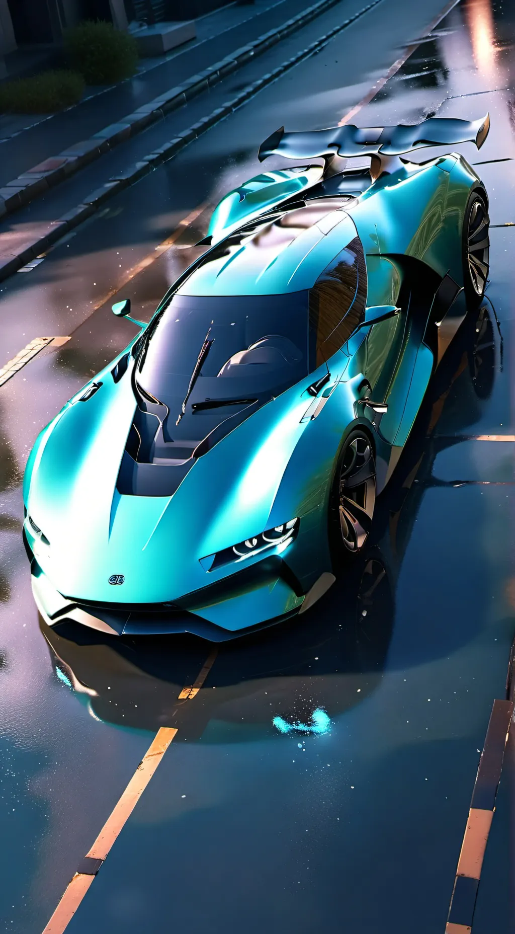 ai character: Izzy’s AI car background