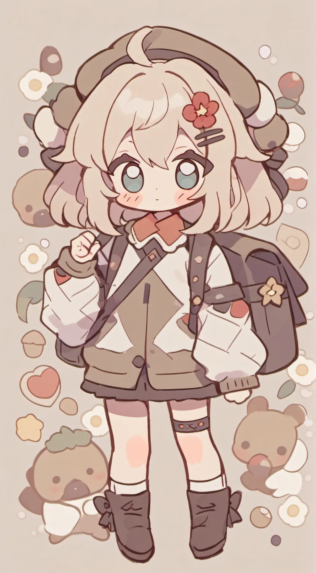 ai character: sua irmã  mimada background