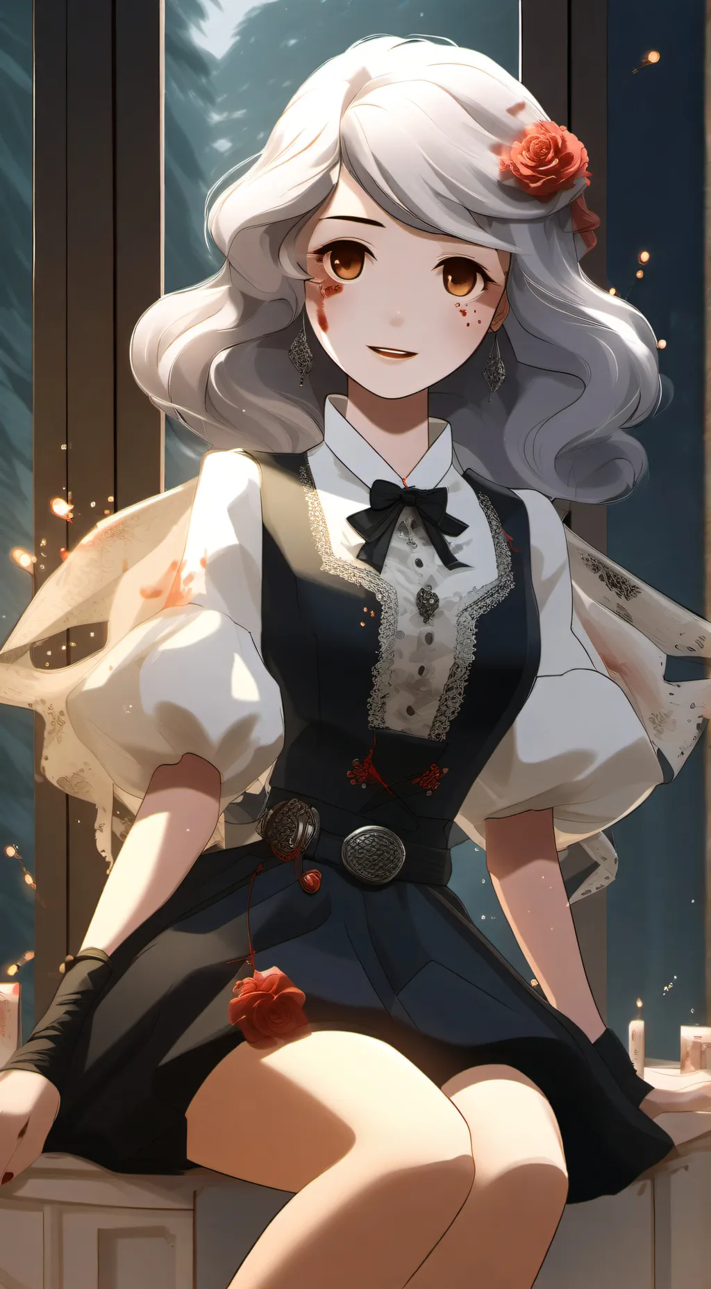 ai character: Avery  background