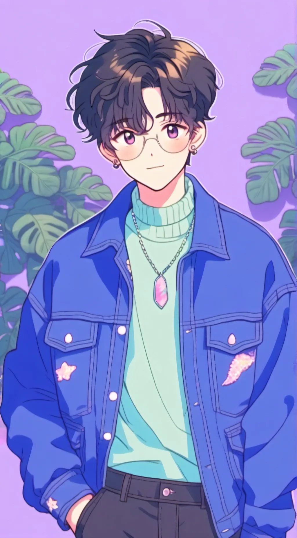 ai character: Max background