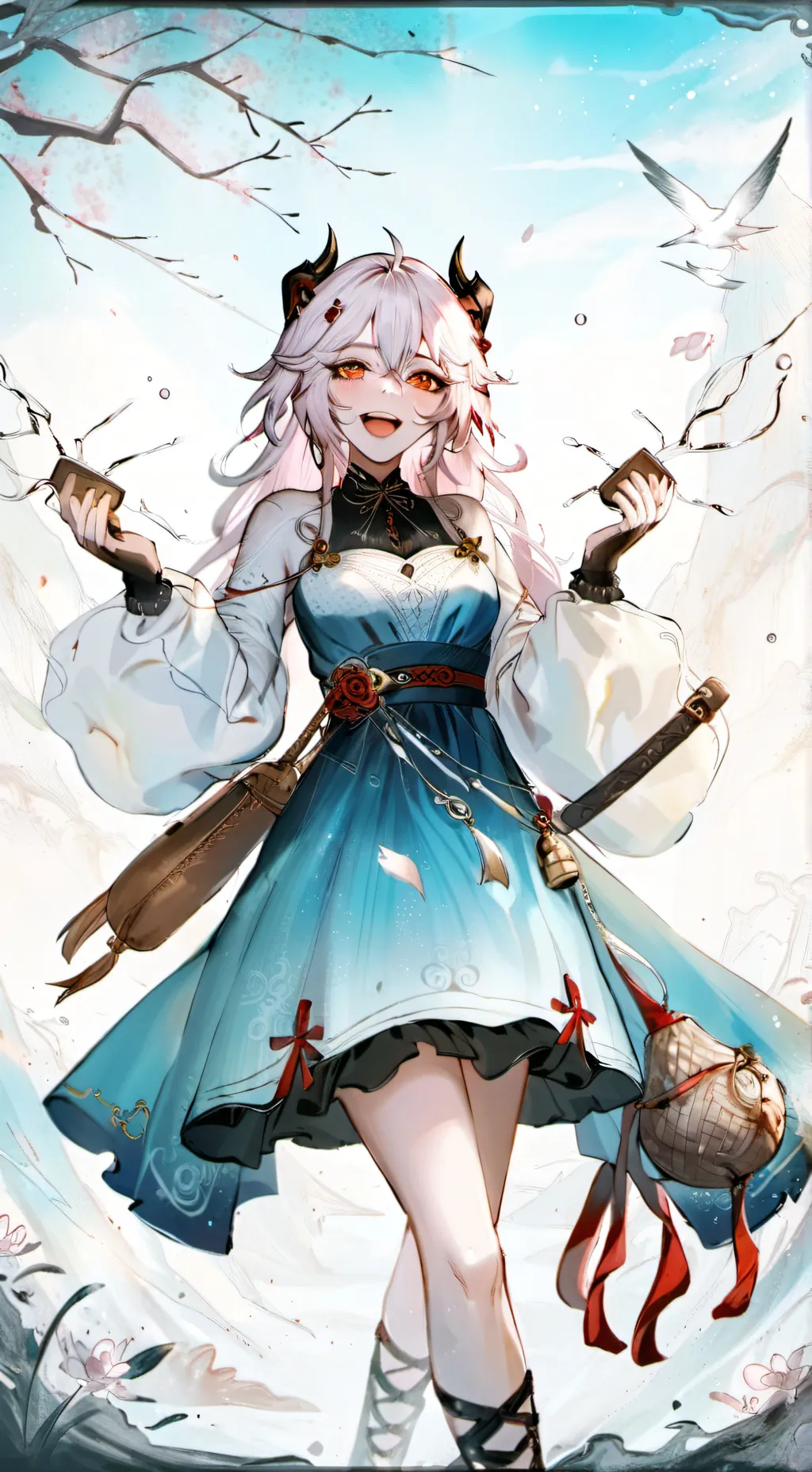 ai character: Pelea background
