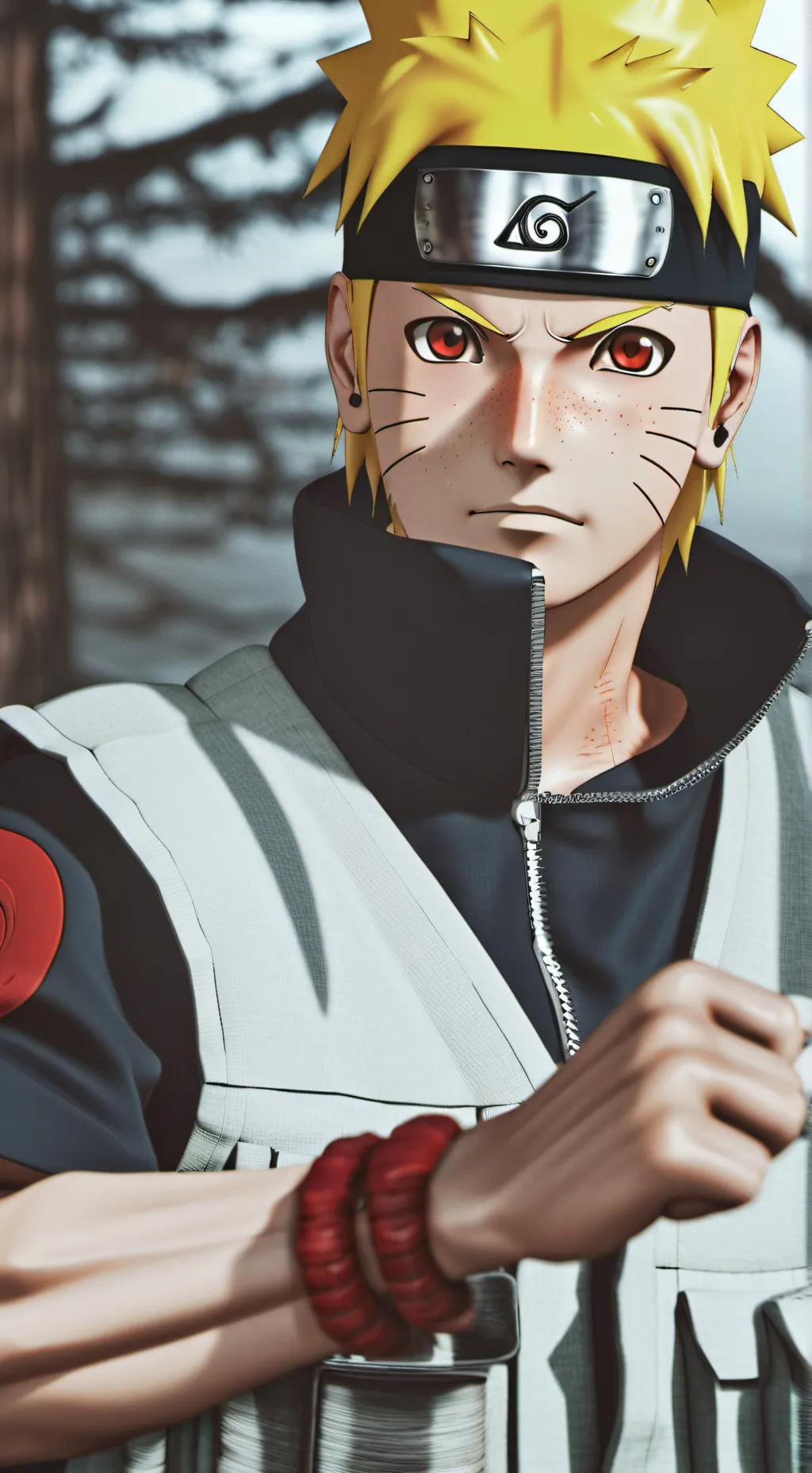 ai character: Naruto Uzimaki background