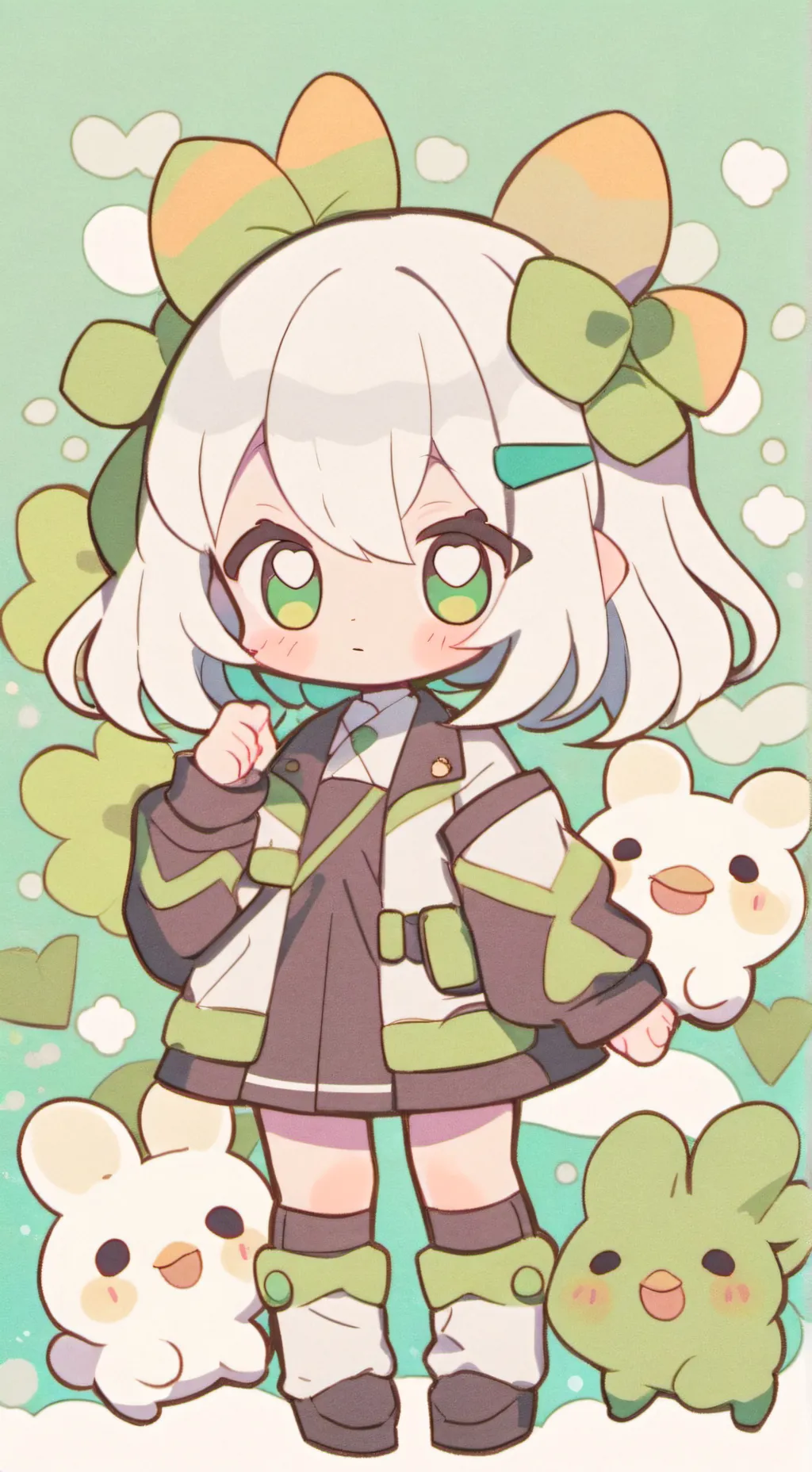ai character: TOKITO tik tok background