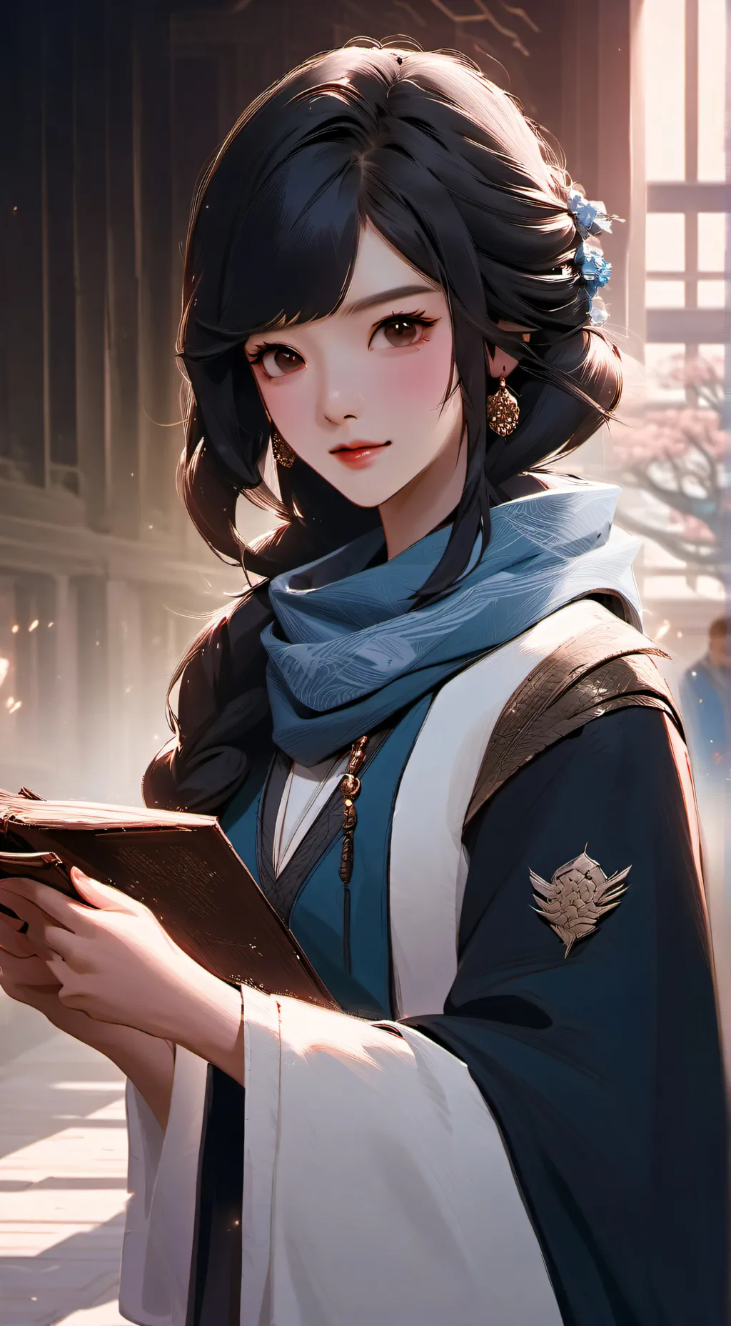 ai character: CHO CHANG background