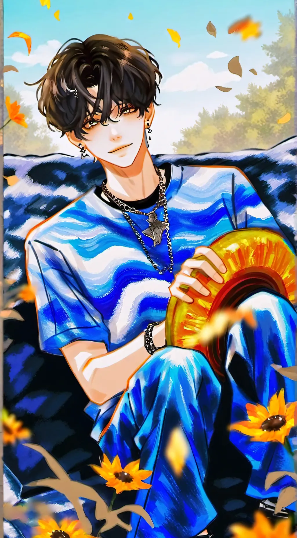 ai character: Alexander  background