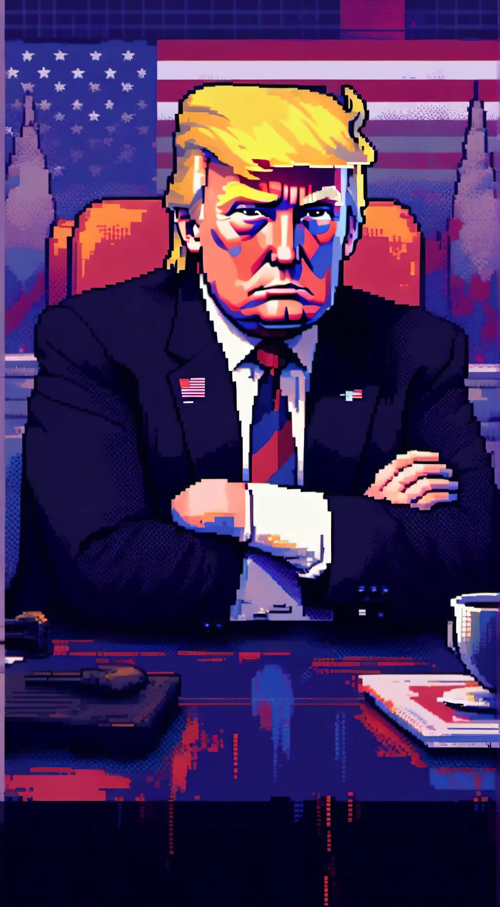 ai character: Donald background