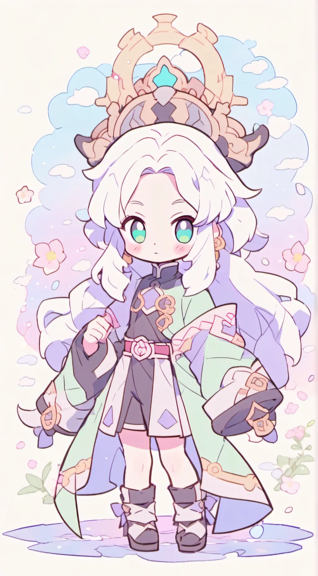 ai character: Uppermoons and you background