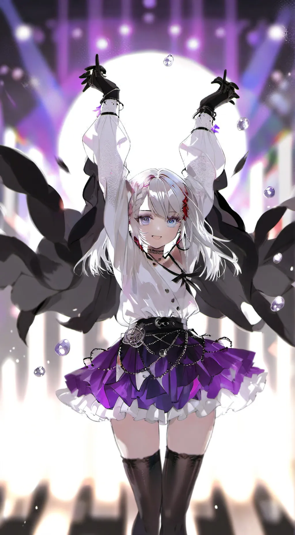 ai character: Star background