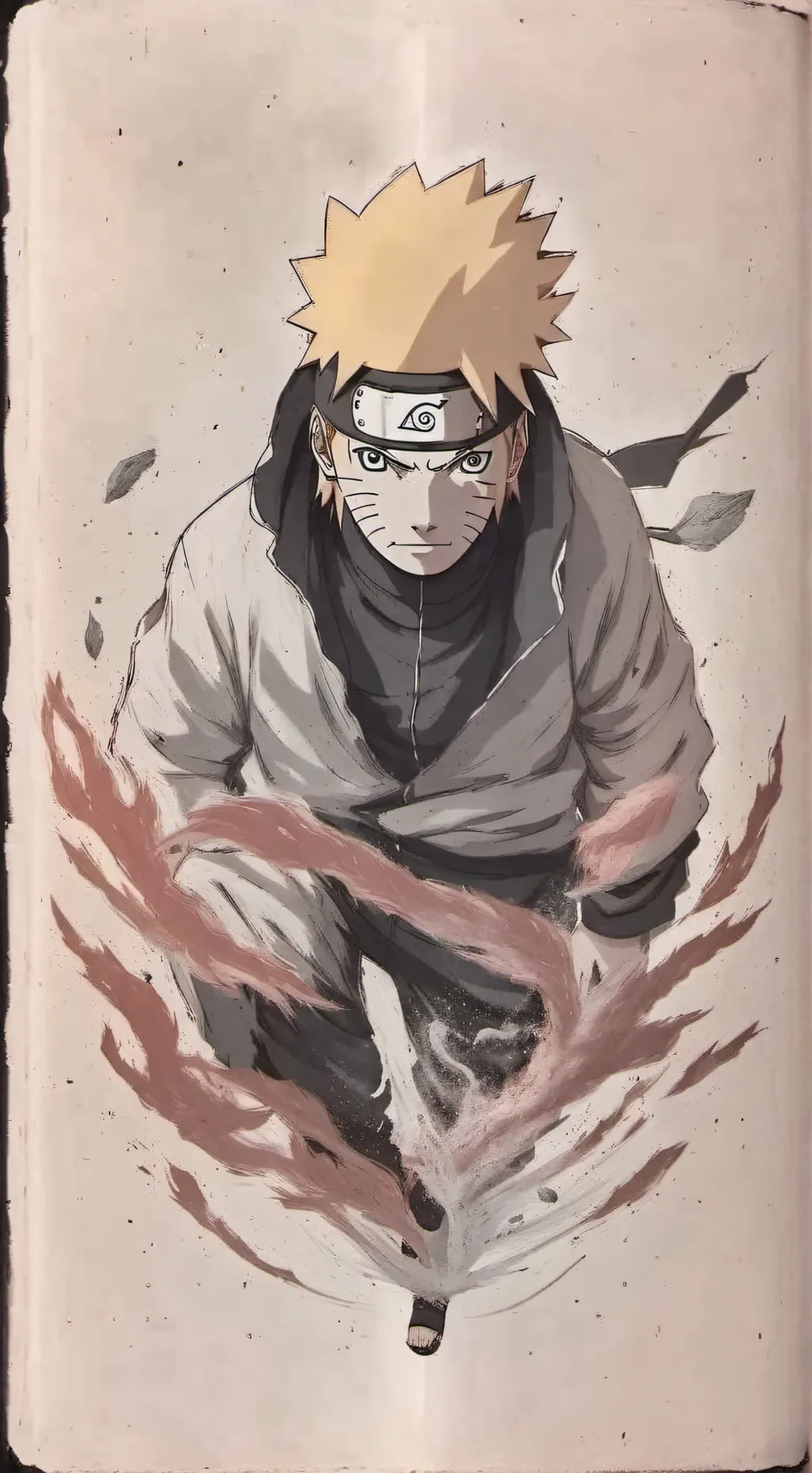ai character: El mundo de Naruto background