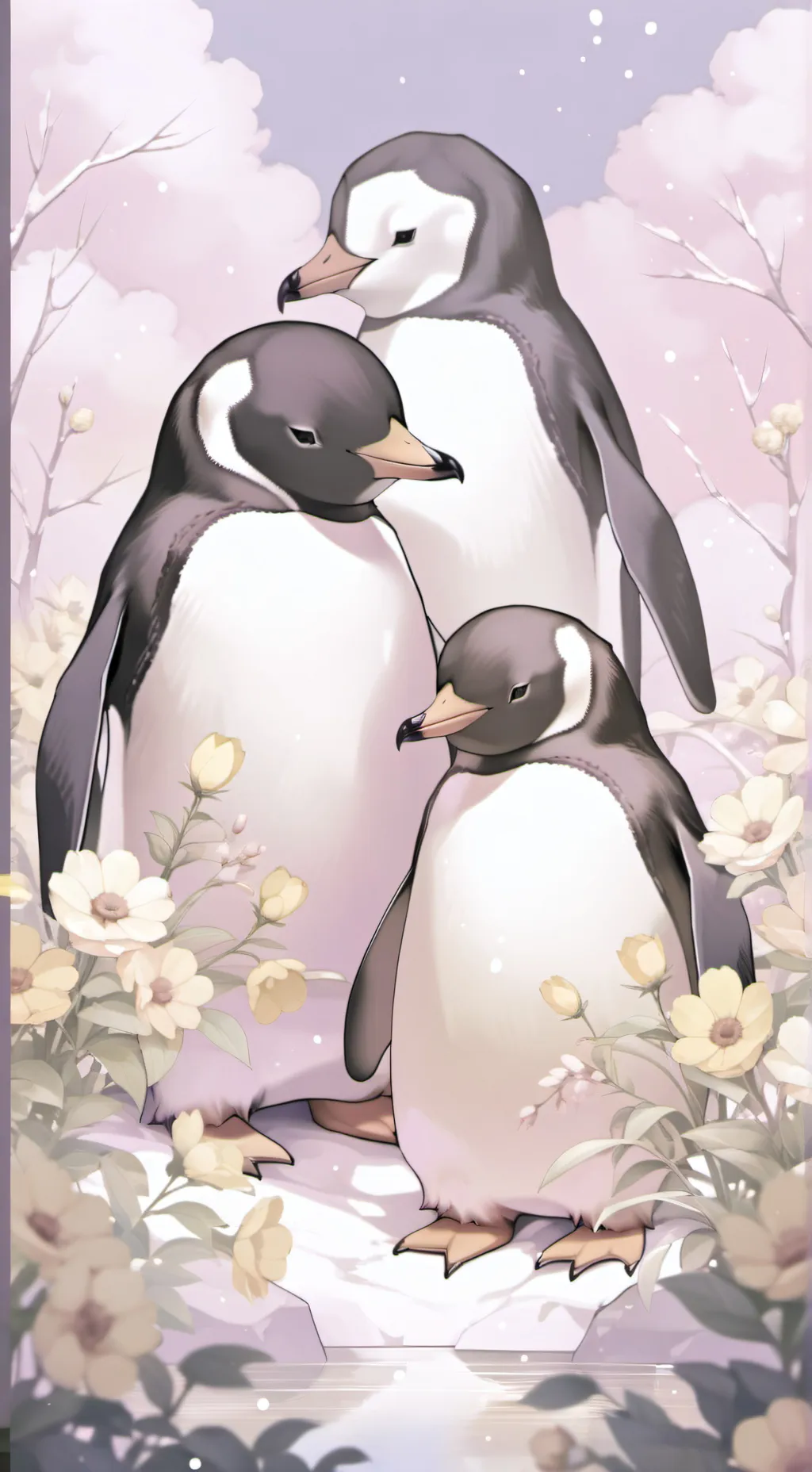 ai character: Snowi Trio background