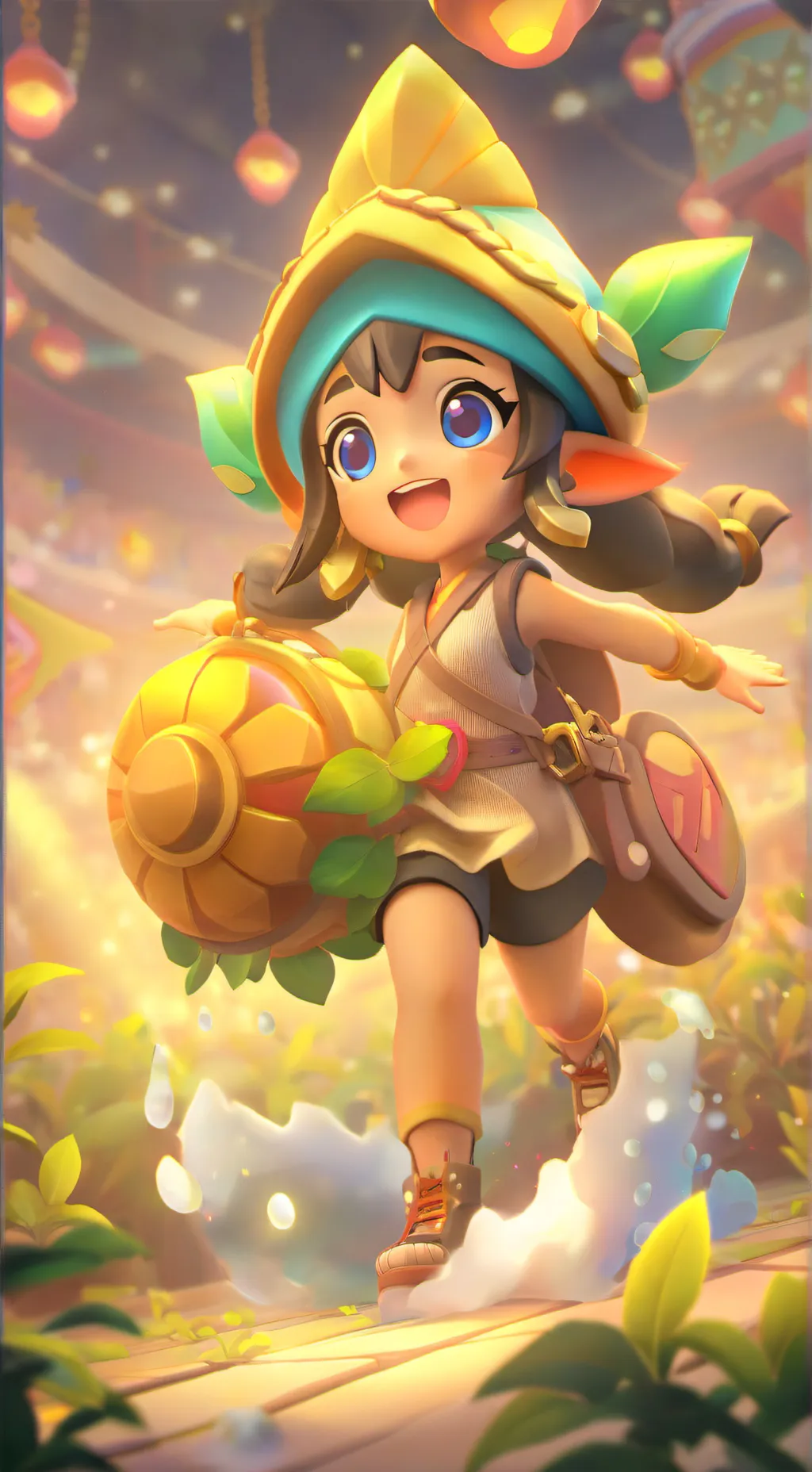 ai character: el mundo de no se  background