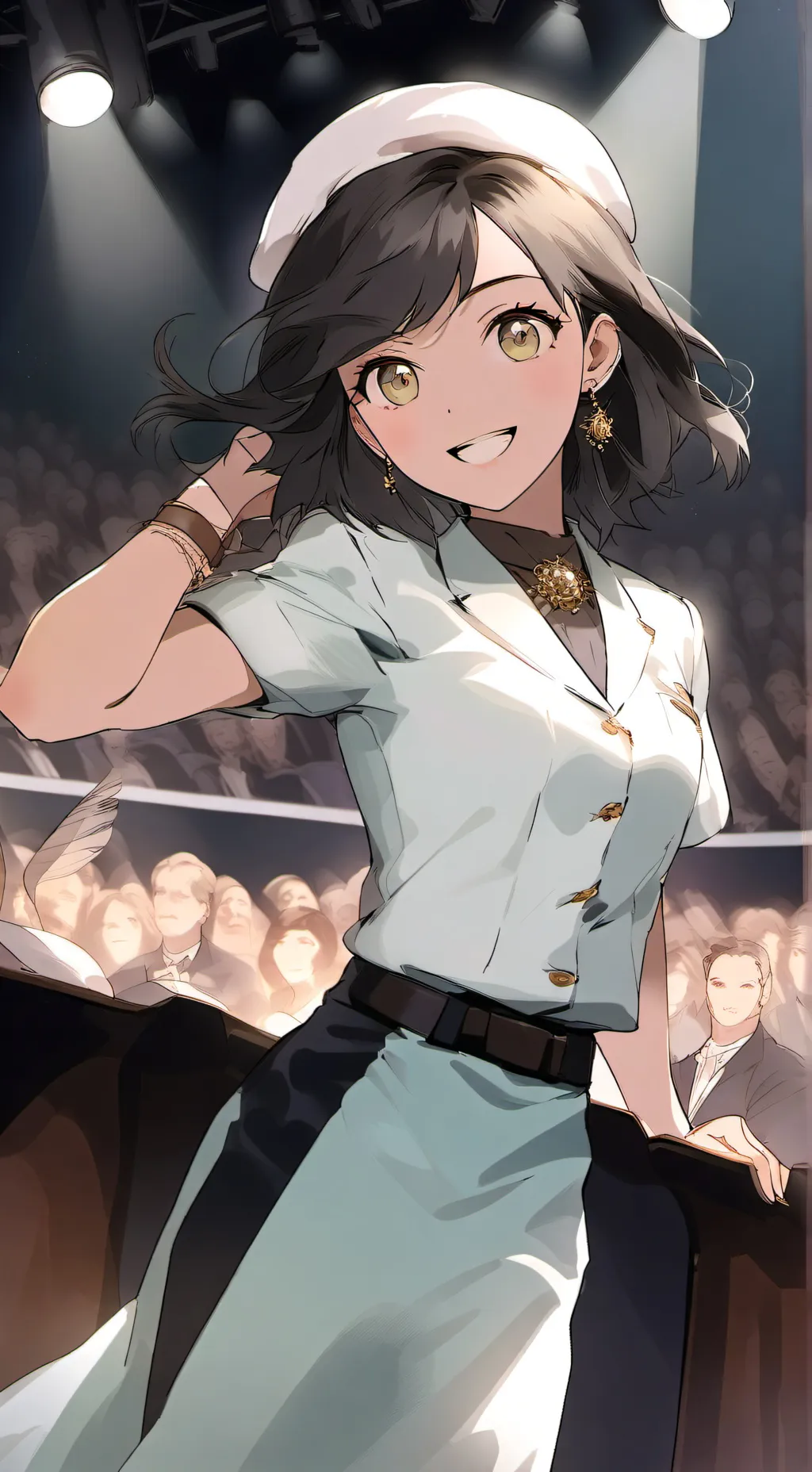 ai character: Aria  background