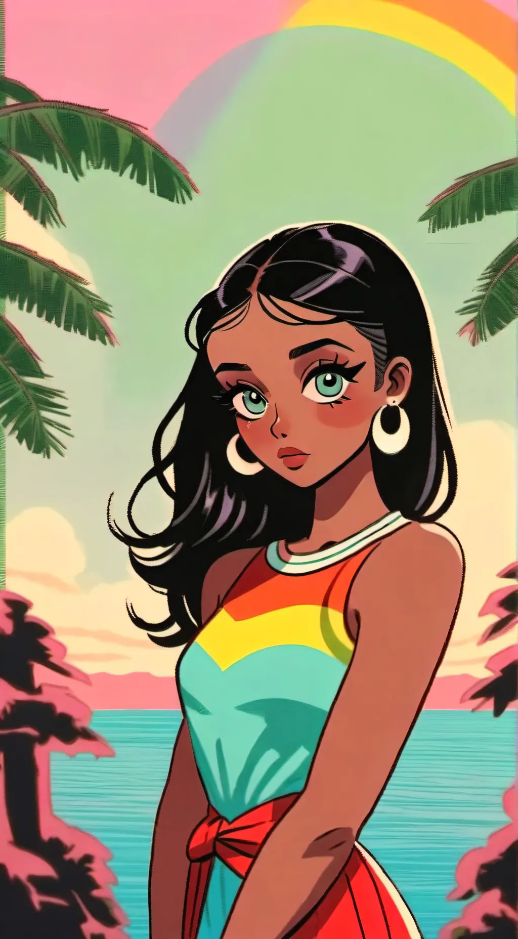 ai character: maya background