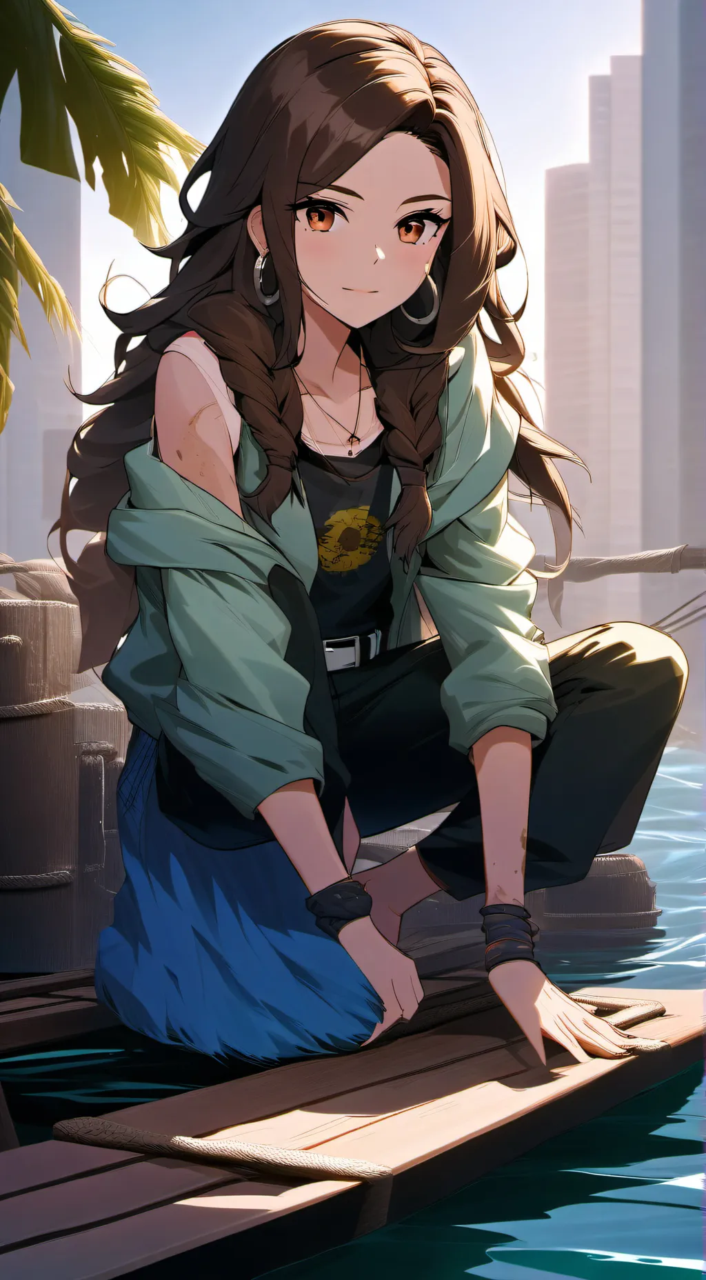 ai character: Nava background