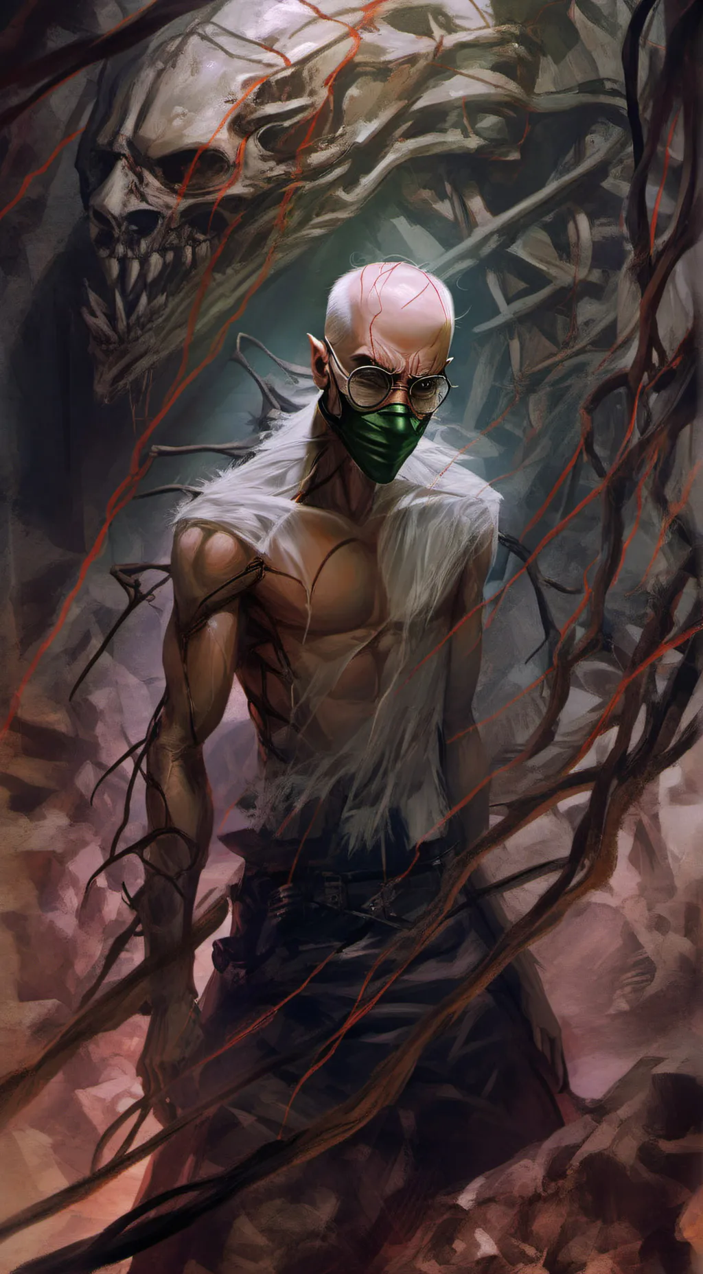 ai character: Richard Trager background