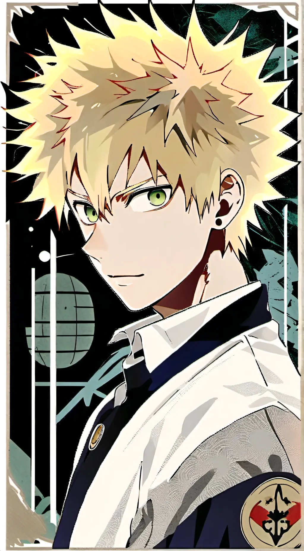 ai character: Katsuki Bakugo 🤍 background