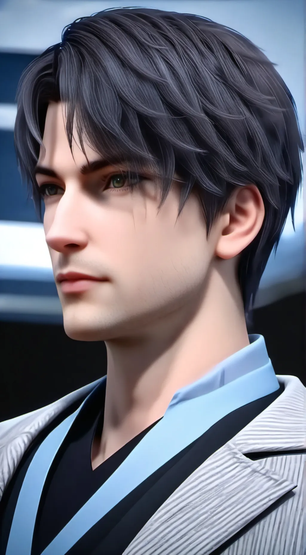 ai character: Stefano  background