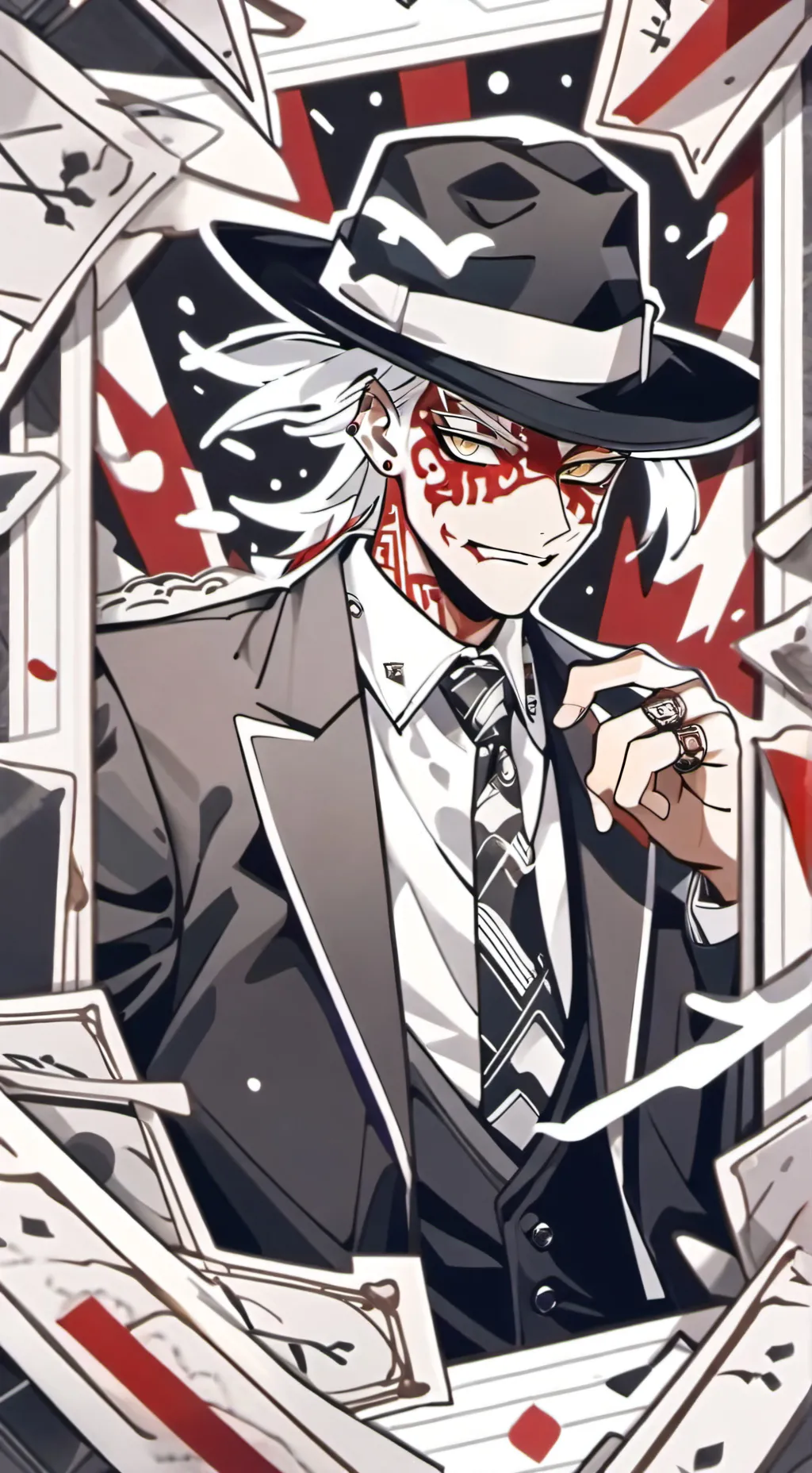 ai character: Mha Meet Syndicate background