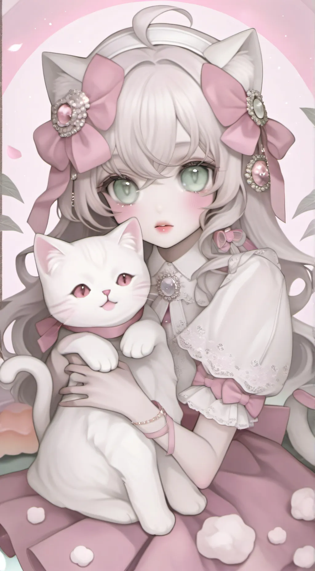 ai character: Volet background