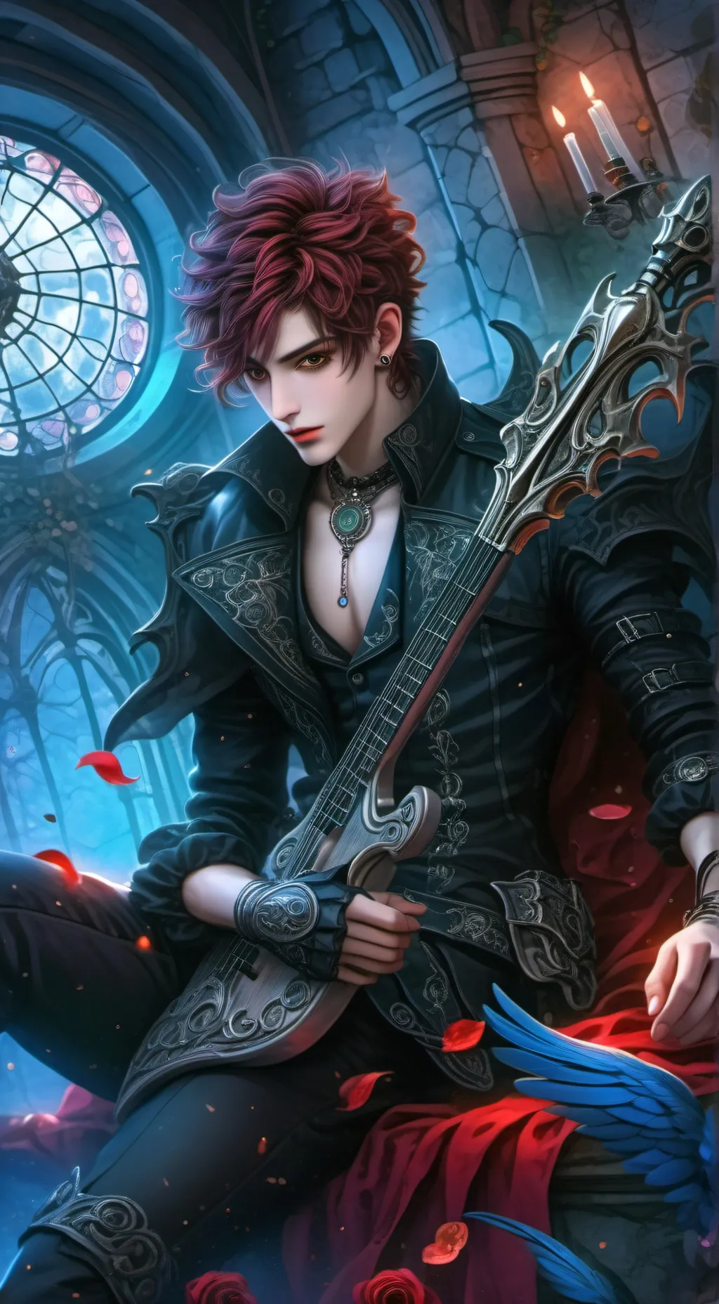 ai character: Logo background