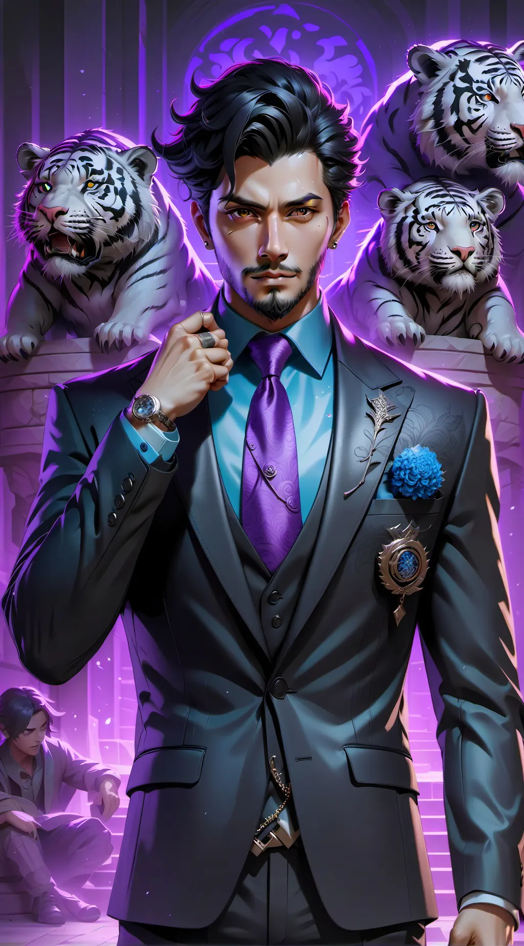 ai character: Alec background