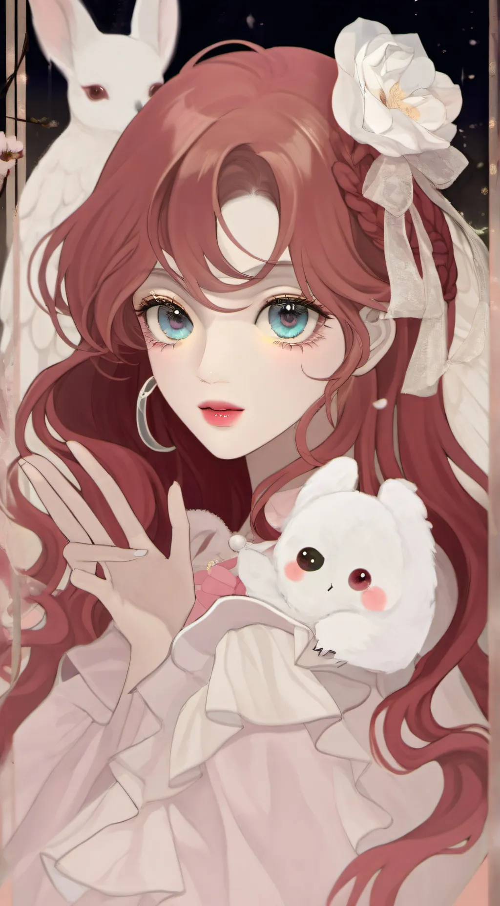 ai character: AMELIA 😏😏😏! background