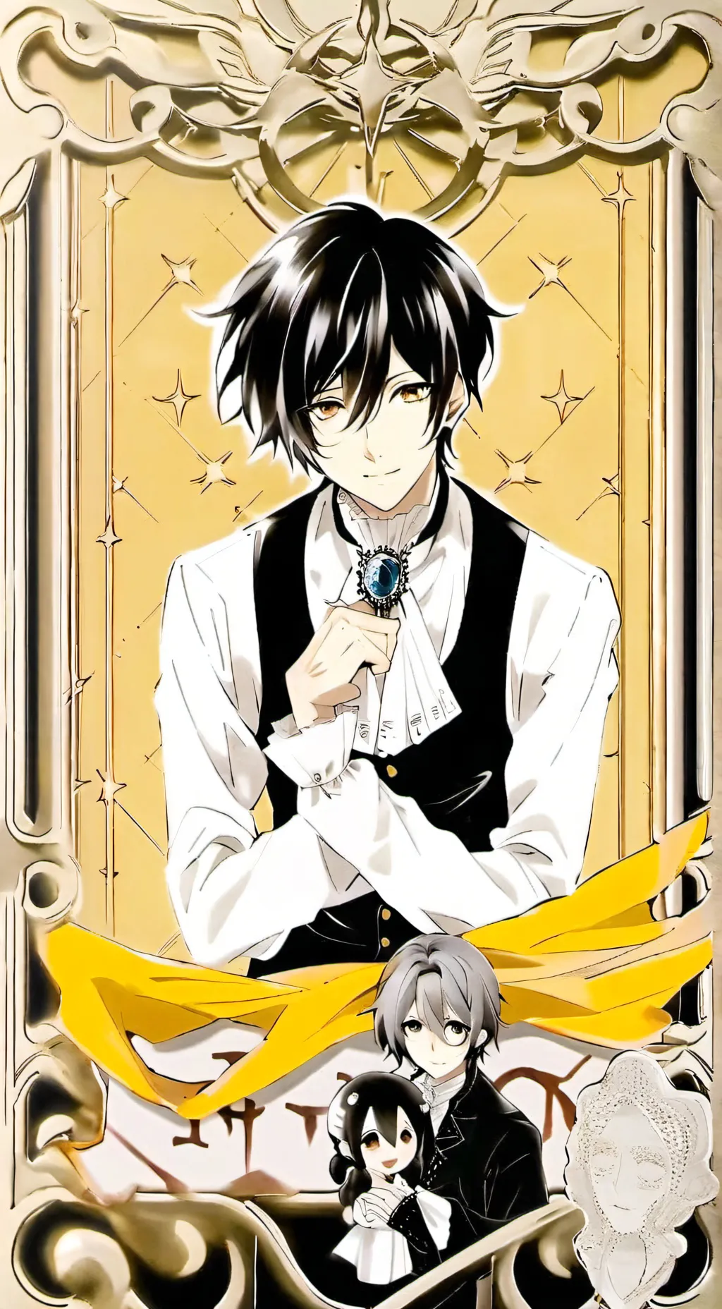 ai character: ~{Book of Circus}~ background