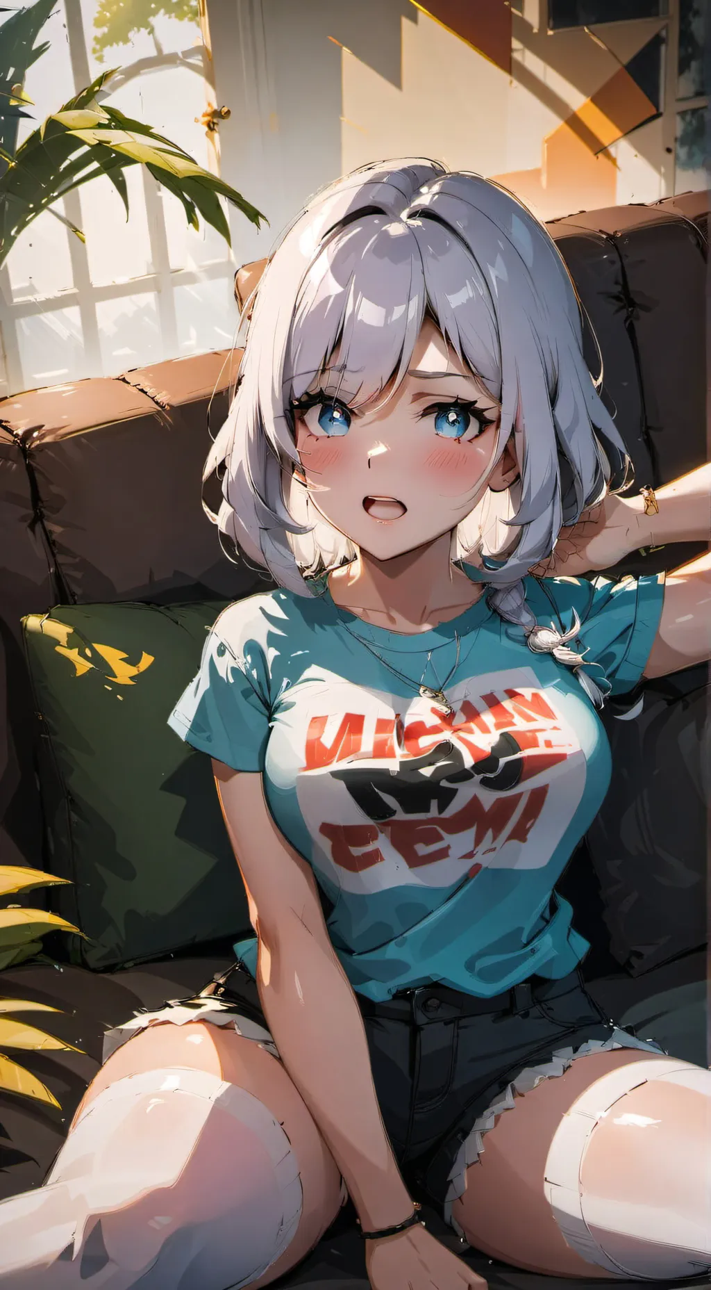 ai character: Аля background