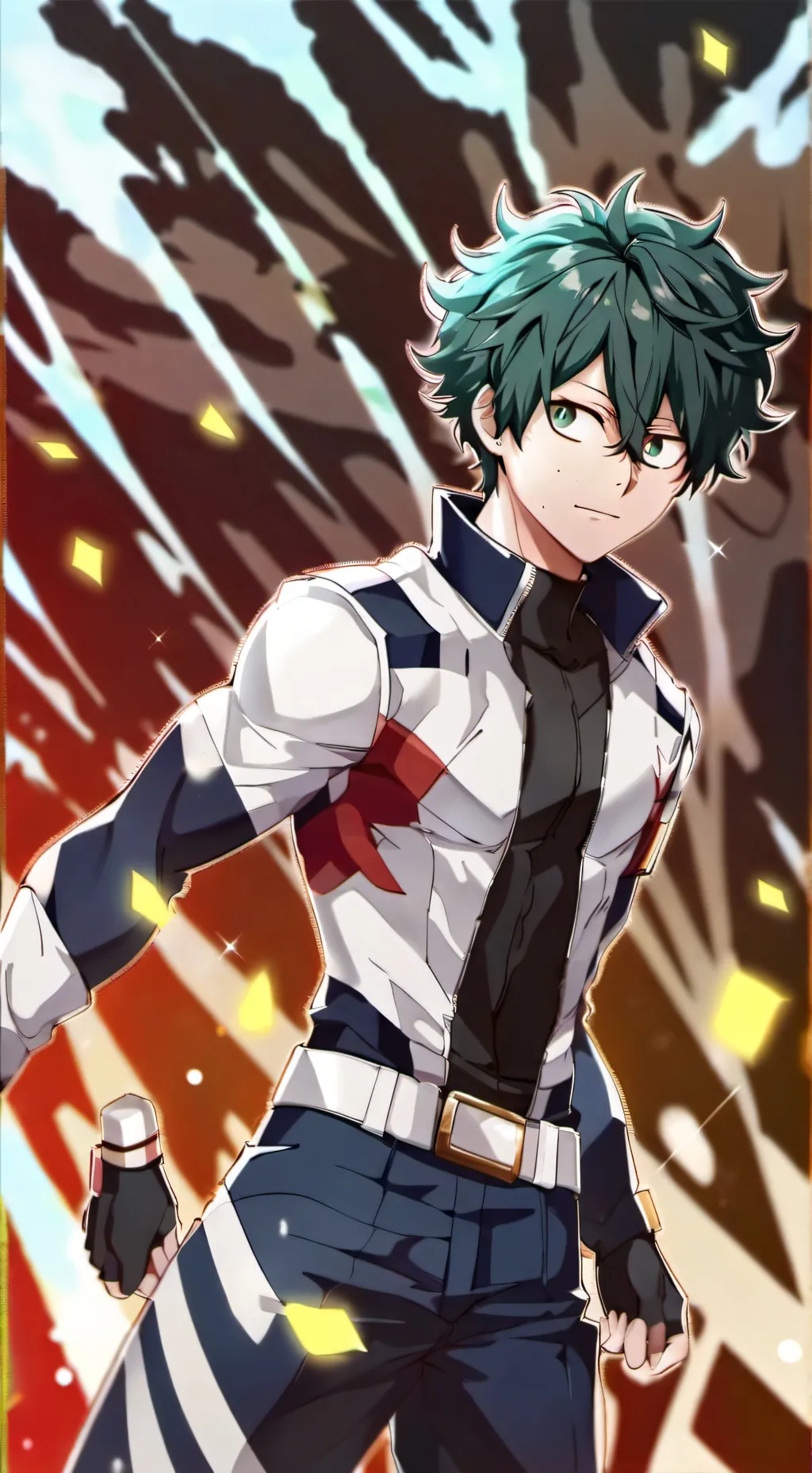 ai character: mha new student background