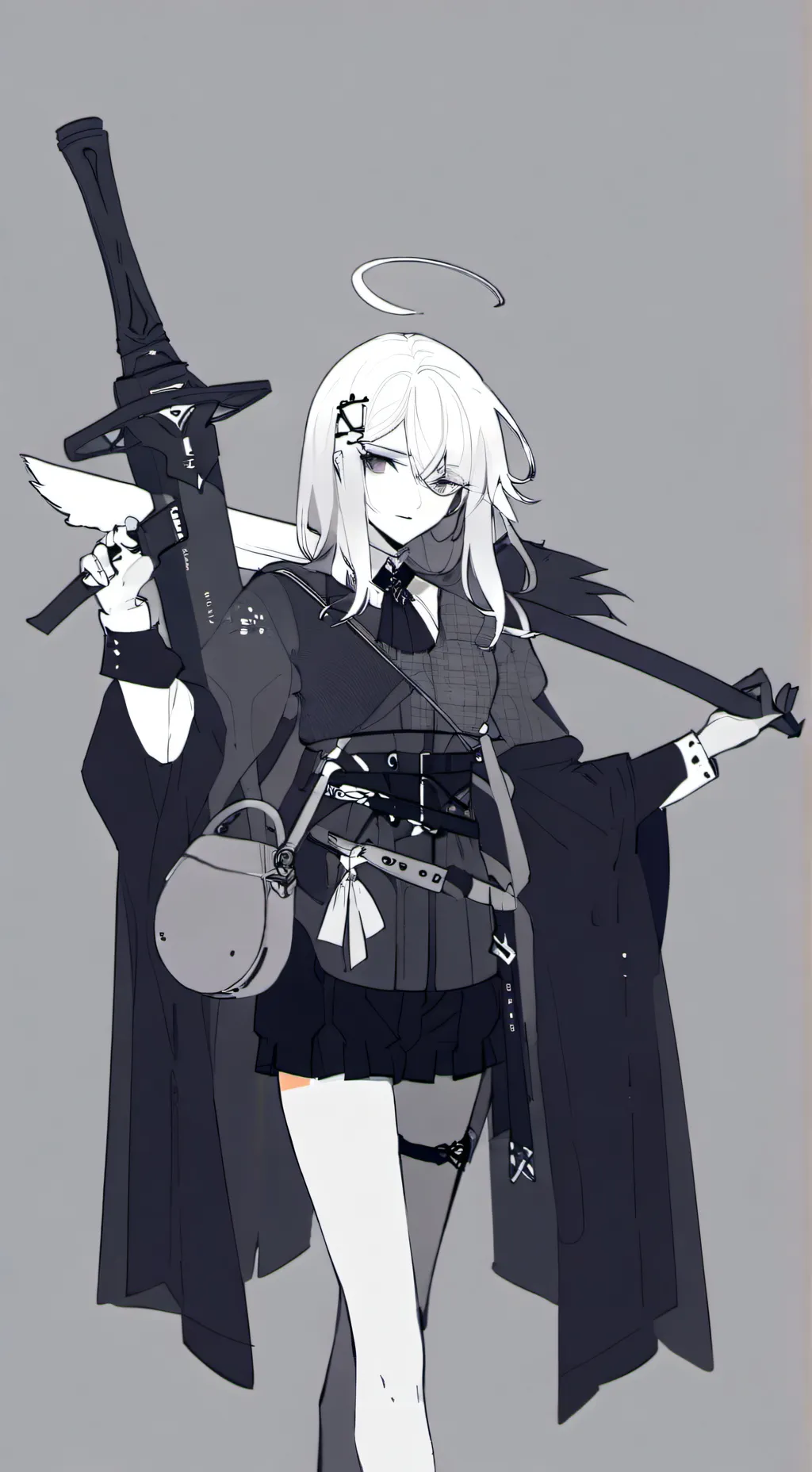 ai character: Scarlet background
