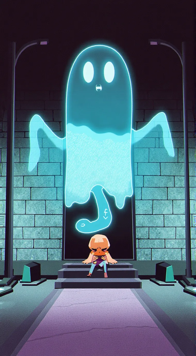 ai character: 😼😼😼 background
