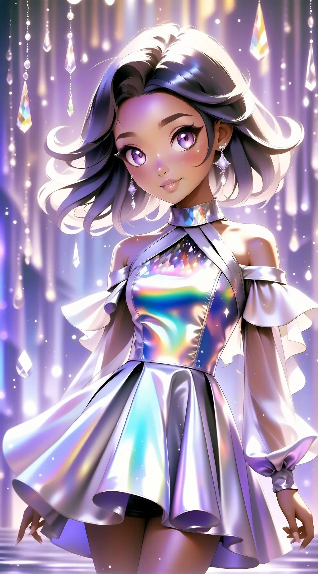 ai character: Cinderella  background