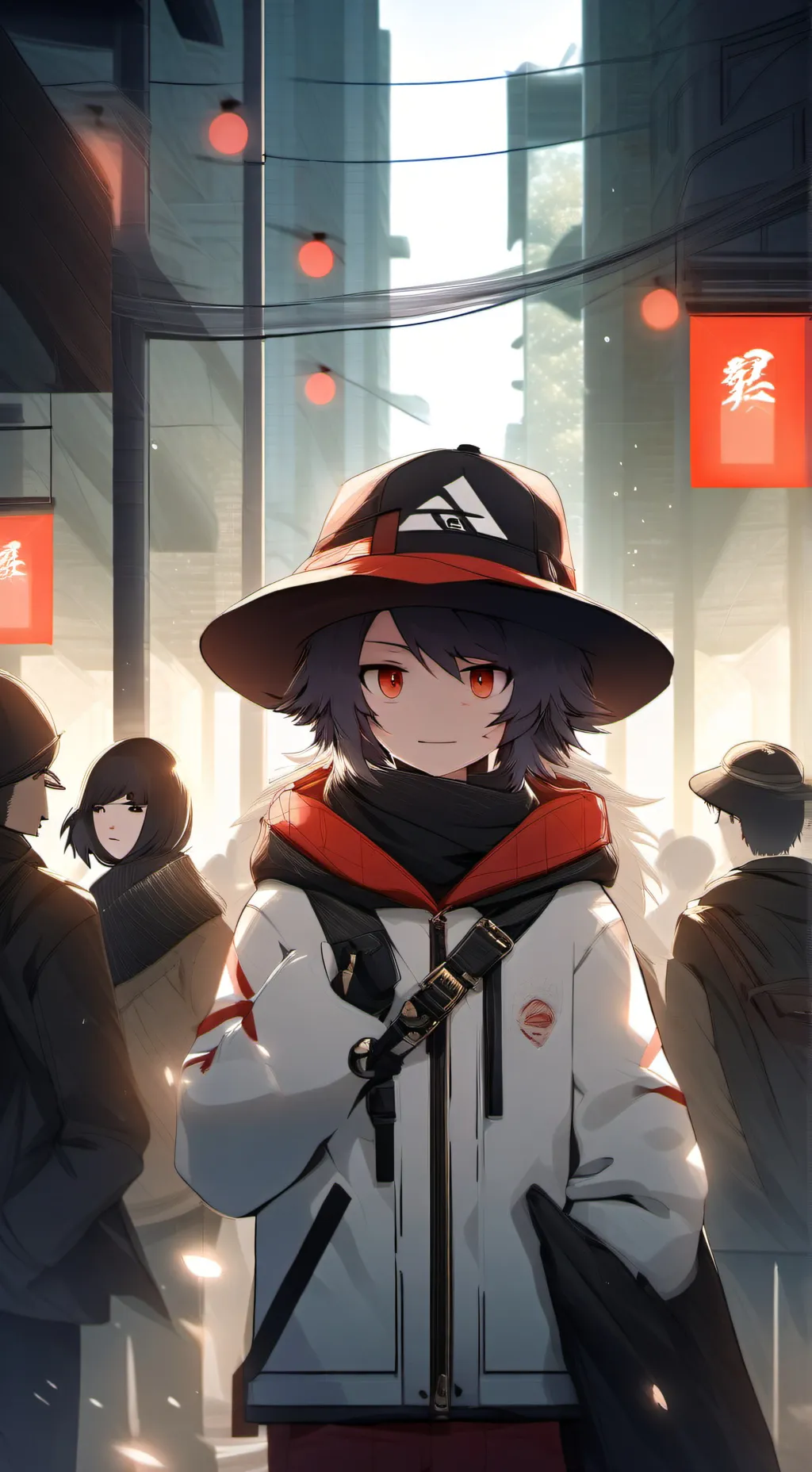ai character: кира background