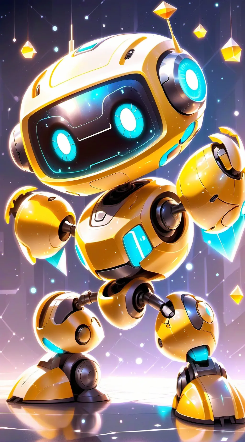 ai character: Fun Bot background