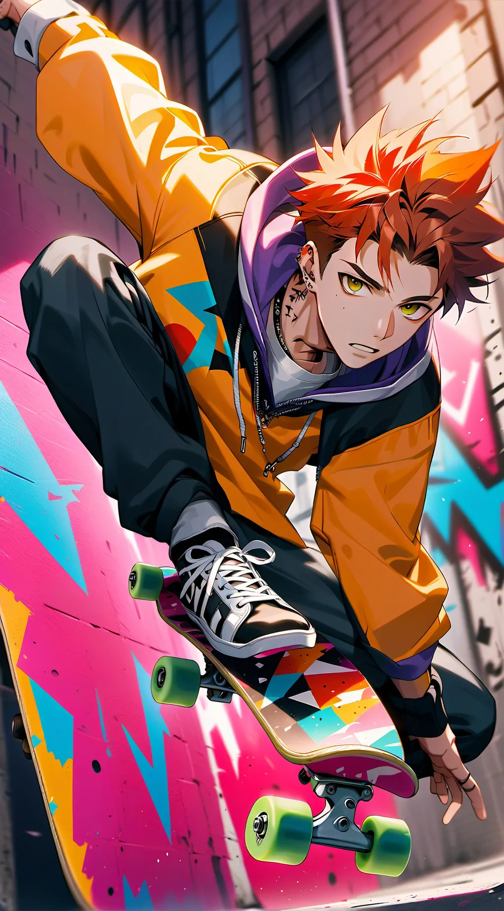 ai character: Kaito background