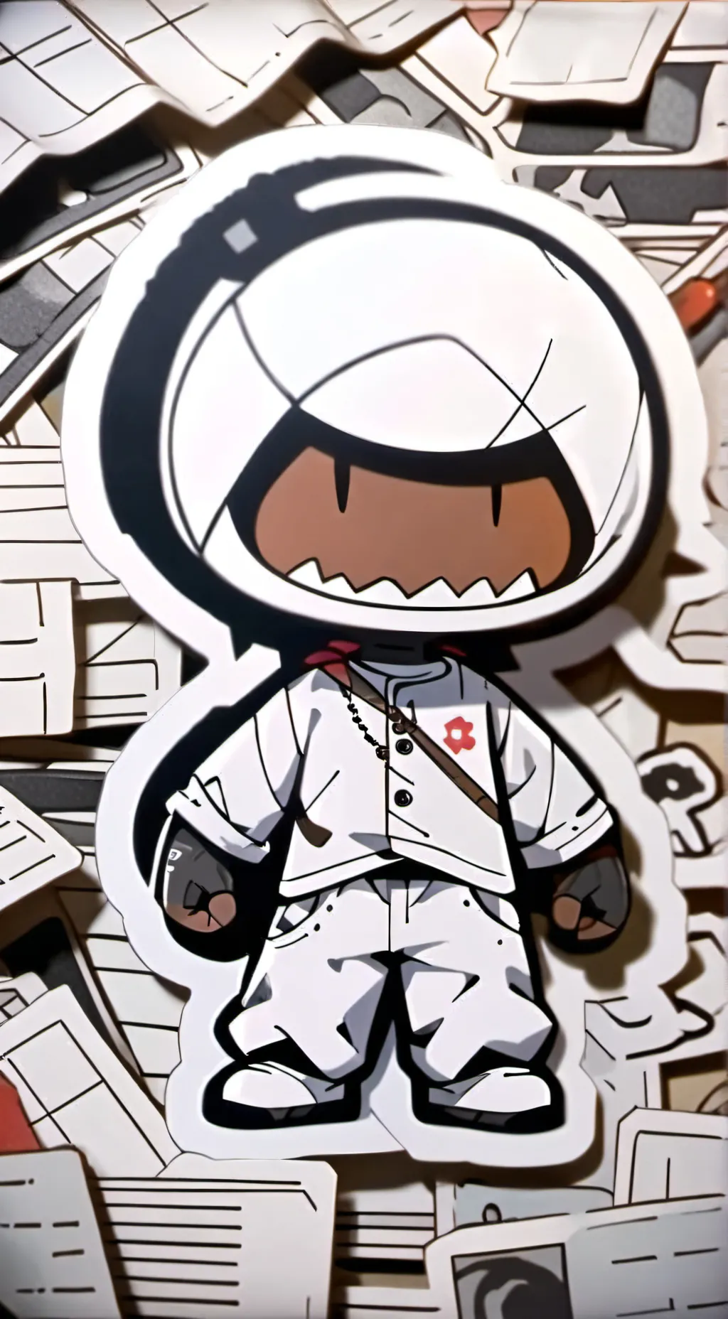 ai character: sackboy background