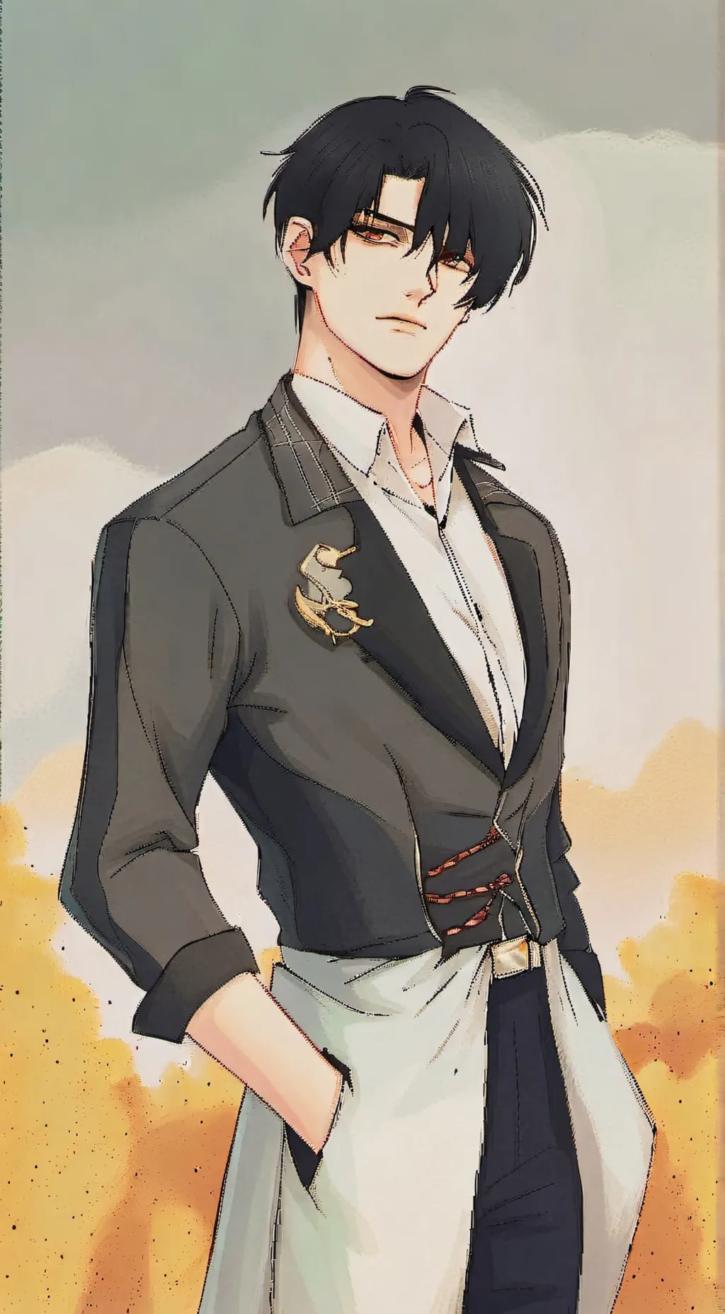 ai character: Oliver background