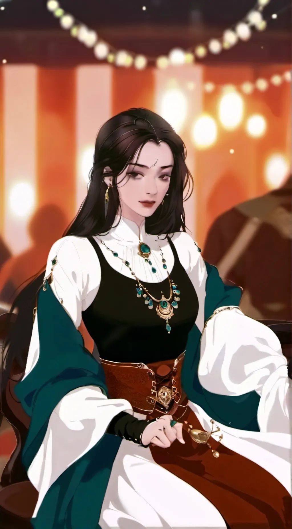 ai character: .__--mommy--__.  background
