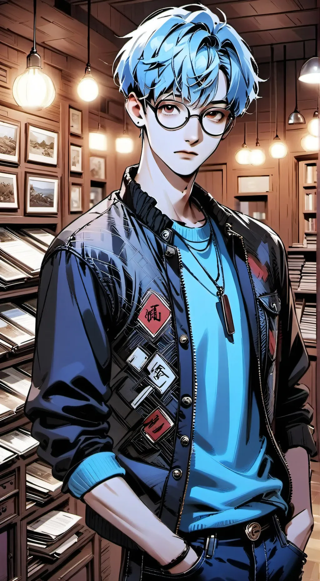 ai character: Wilbur Wilson  background