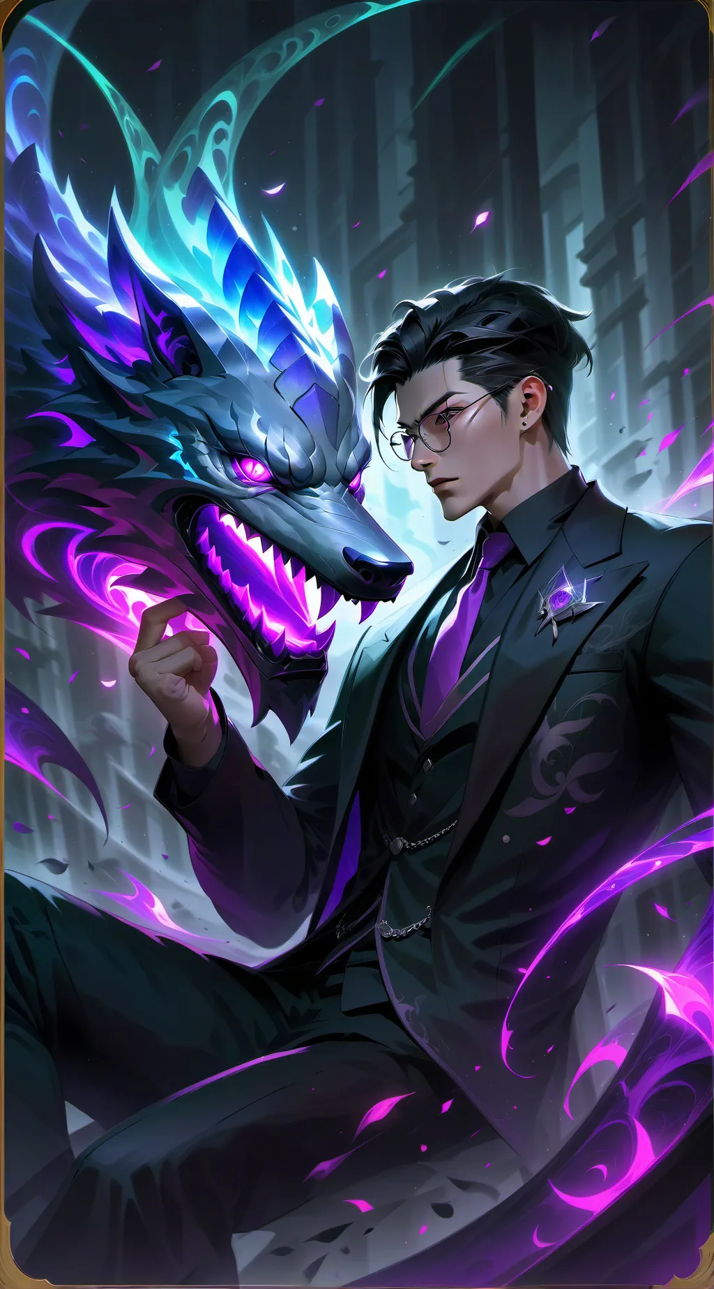 ai character: Matteo  background